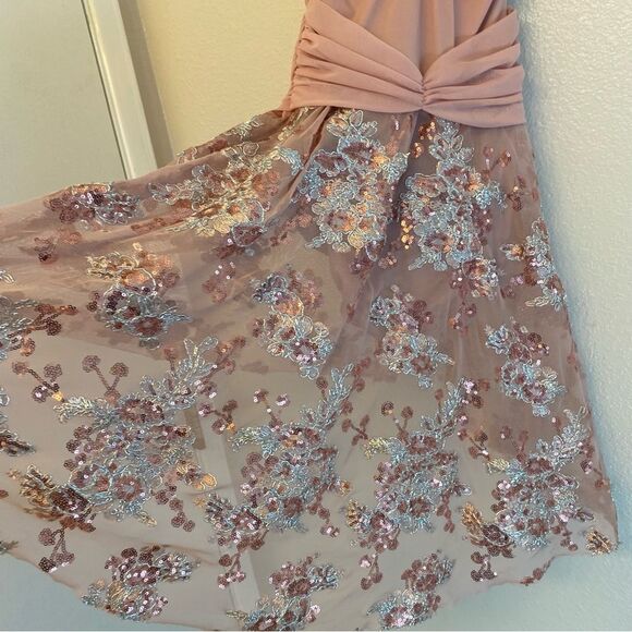 WEISSMAN Dance Costume pink mauve leotard dress Keep Breathing 16220 MC child - Picture 6 of 12